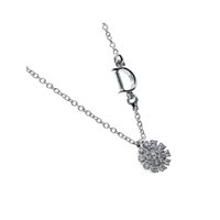 Collana Damiani Donna Margherita in Oro bianco Diamante 0.11 Ct 20074583 - 20074583